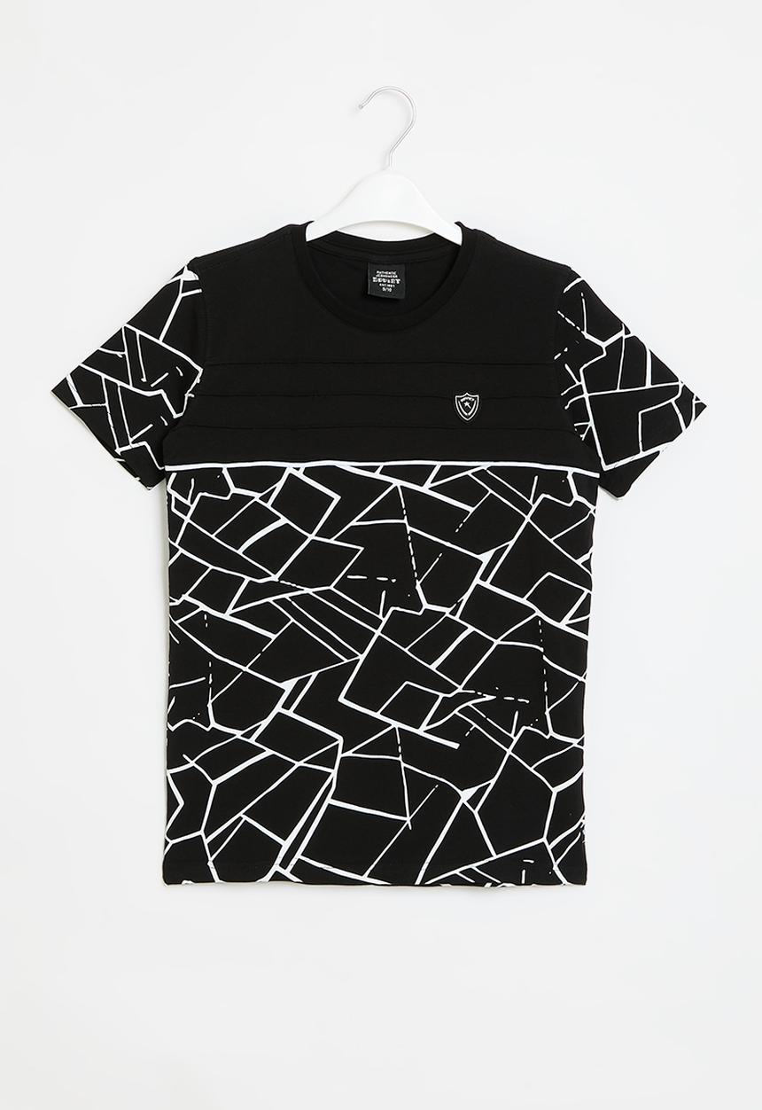 SOVIET - Boys fashion tee - black