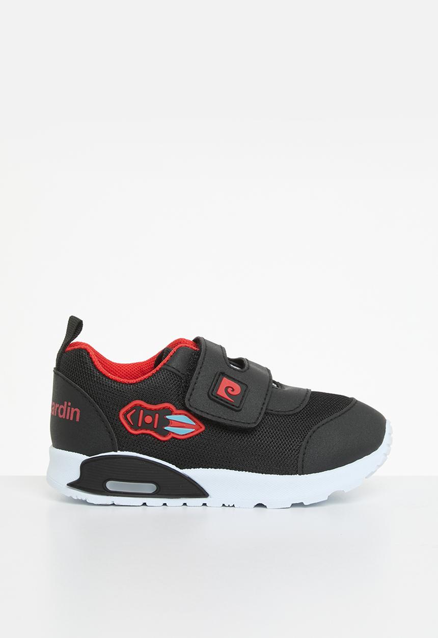 Pierre Cardin - Jude baby boys sneaker - black & red i1