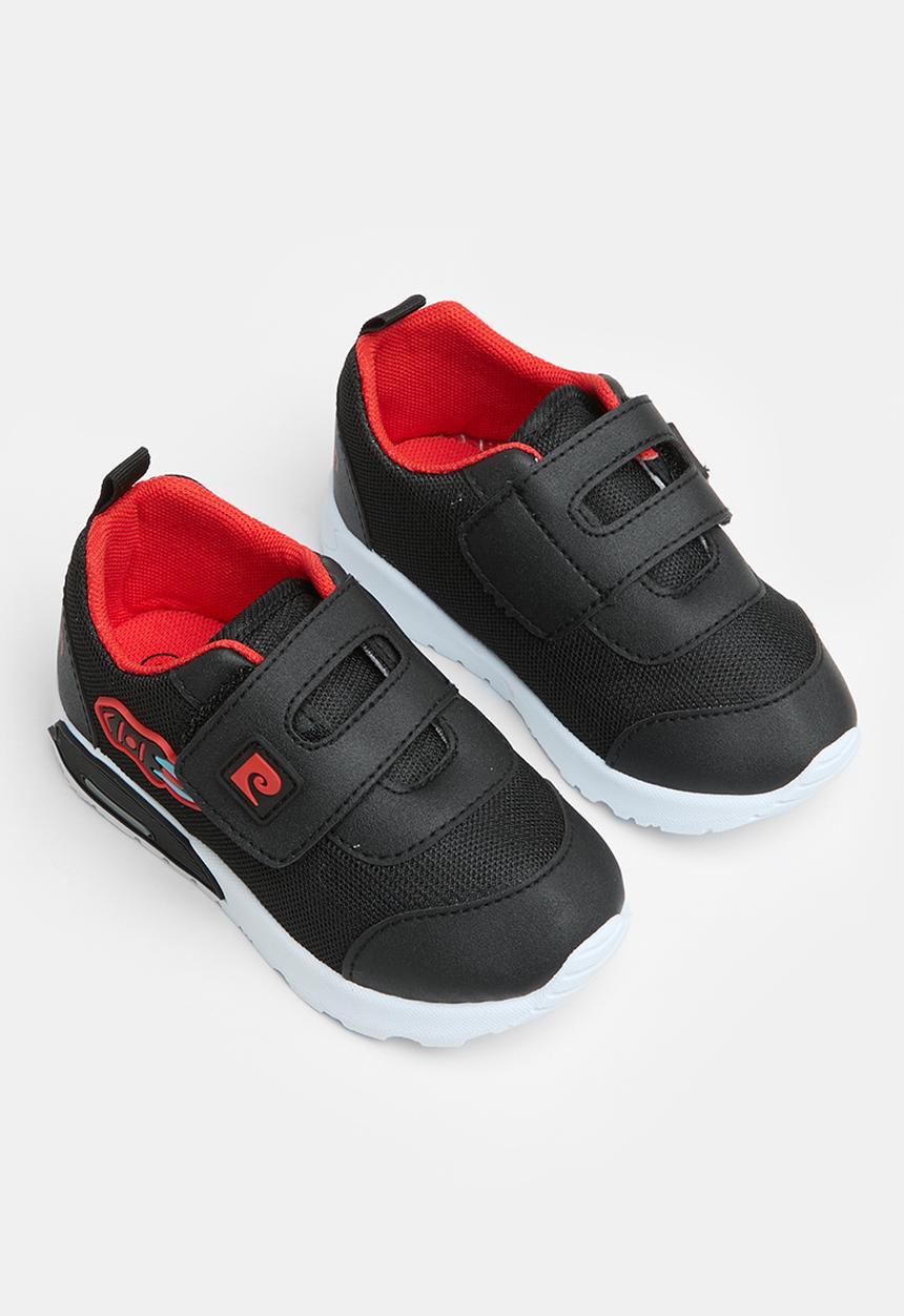 Pierre Cardin - Jude baby boys sneaker - black & red i1