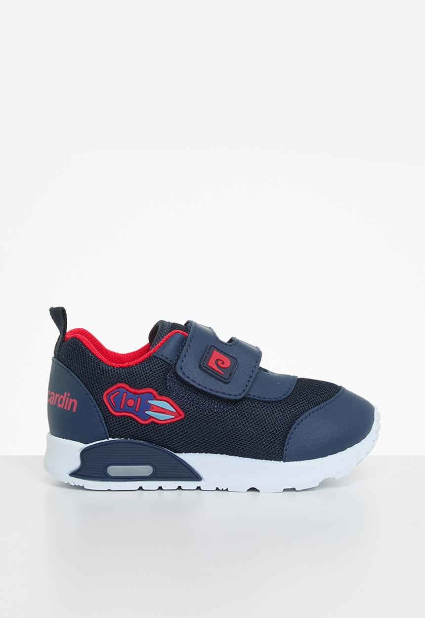 Pierre Cardin - Jude baby boys sneaker - navy & red i1