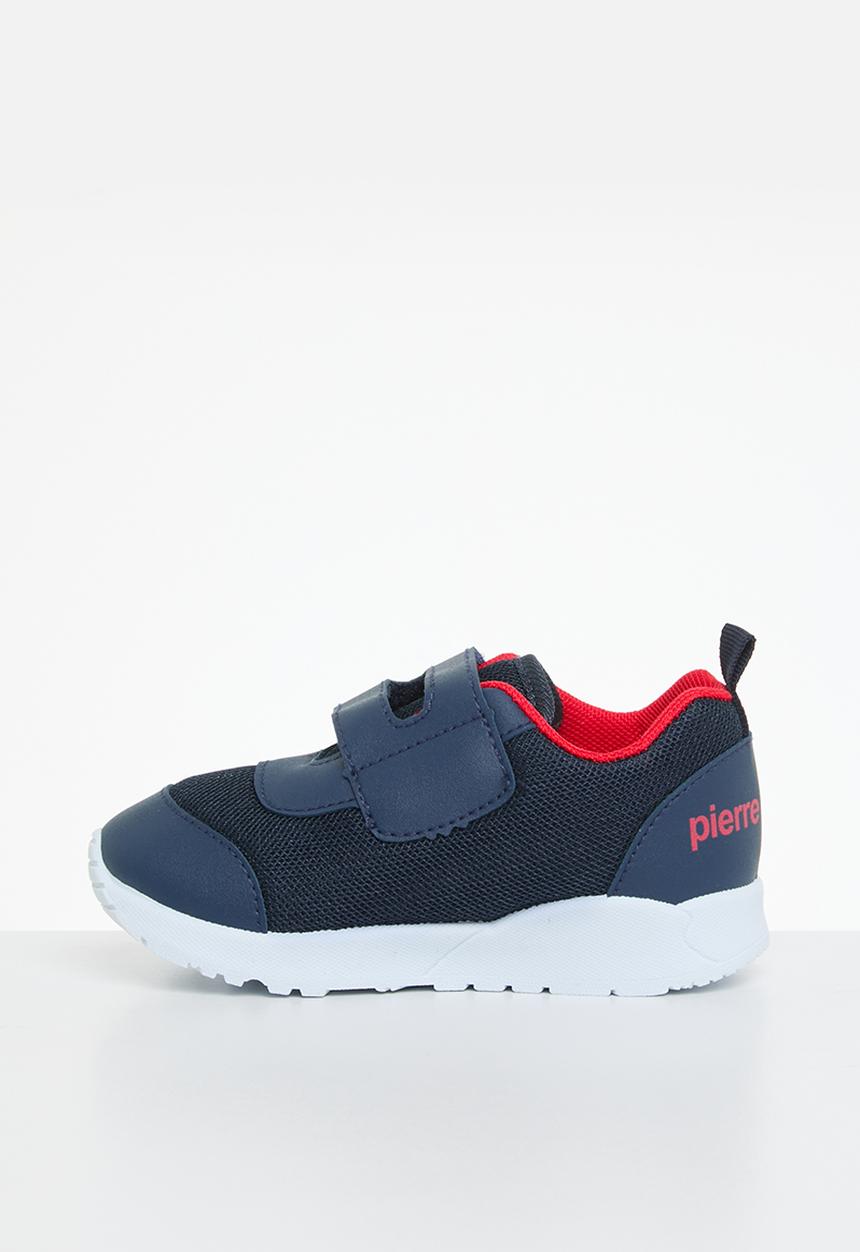 Pierre Cardin - Jude baby boys sneaker - navy & red i1