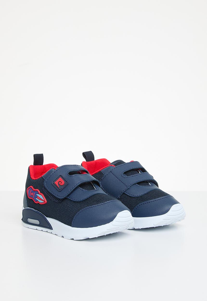 Pierre Cardin - Jude baby boys sneaker - navy & red i1