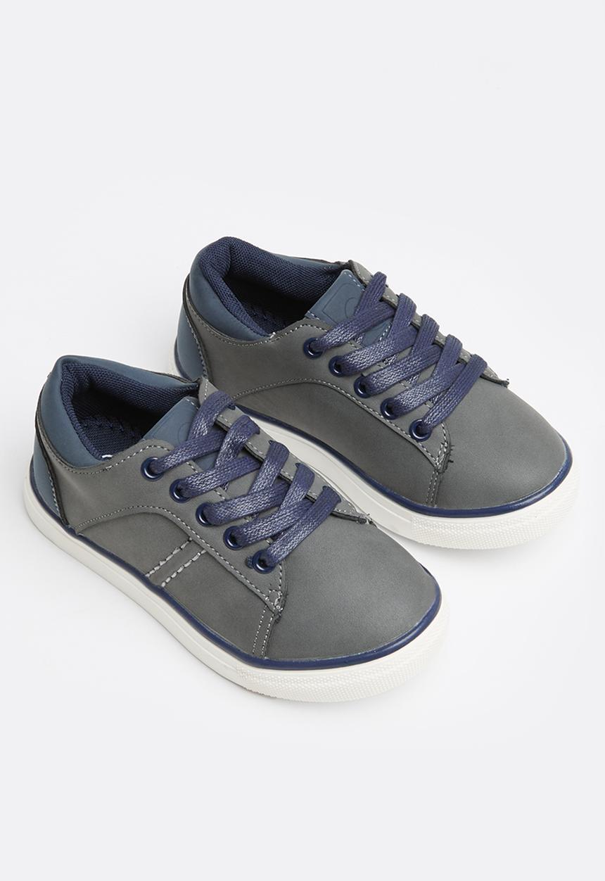Pierre Cardin - Kai kids sneaker - grey & navy k4
