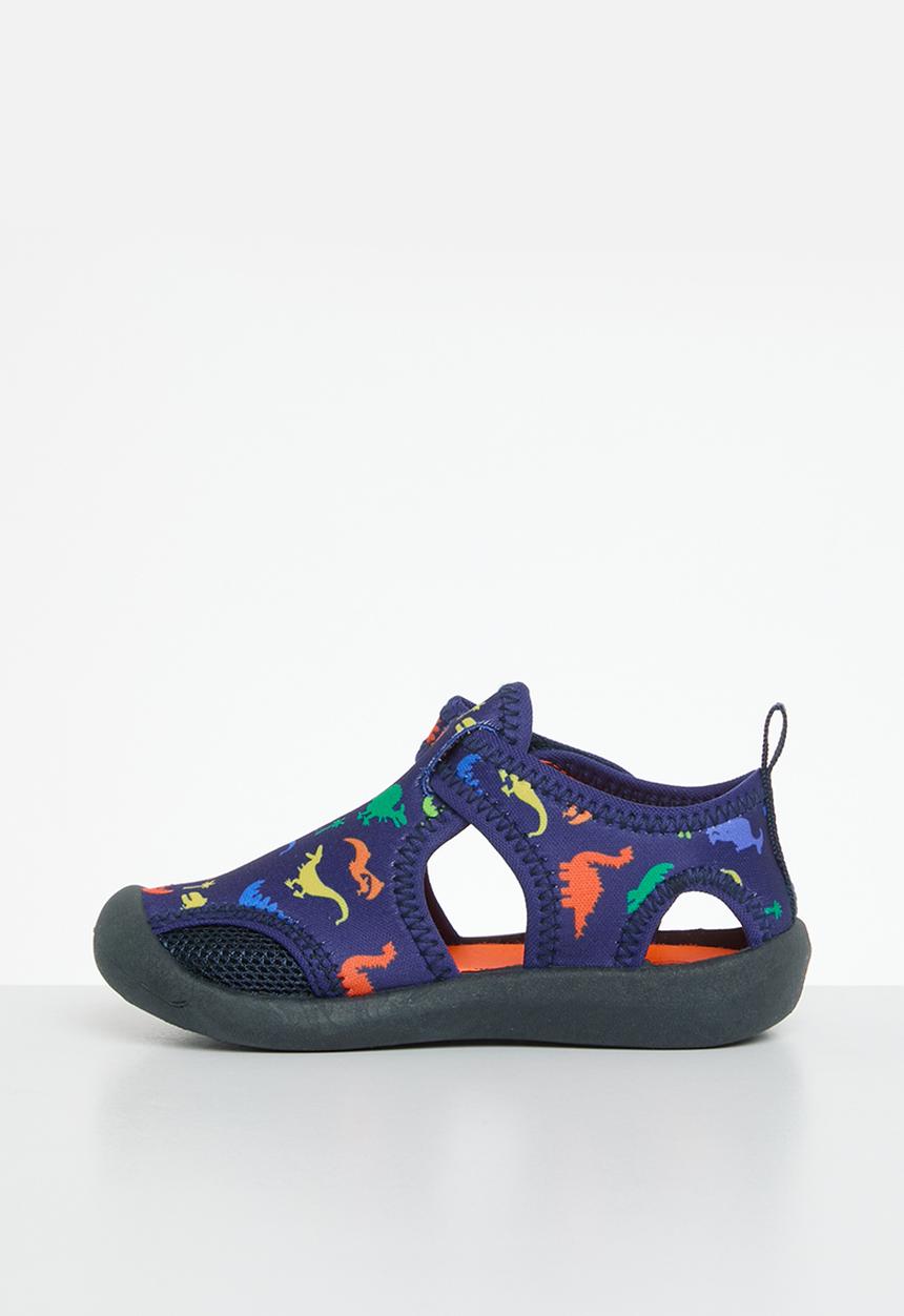 Pierre Cardin - Otter baby aqua sandal - navy & orange 