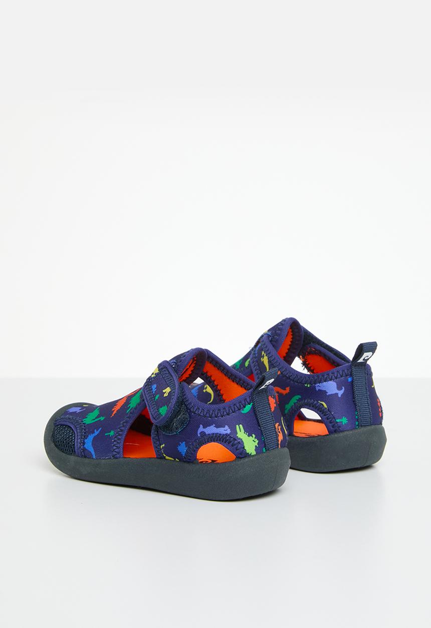 Pierre Cardin - Otter baby aqua sandal - navy & orange 