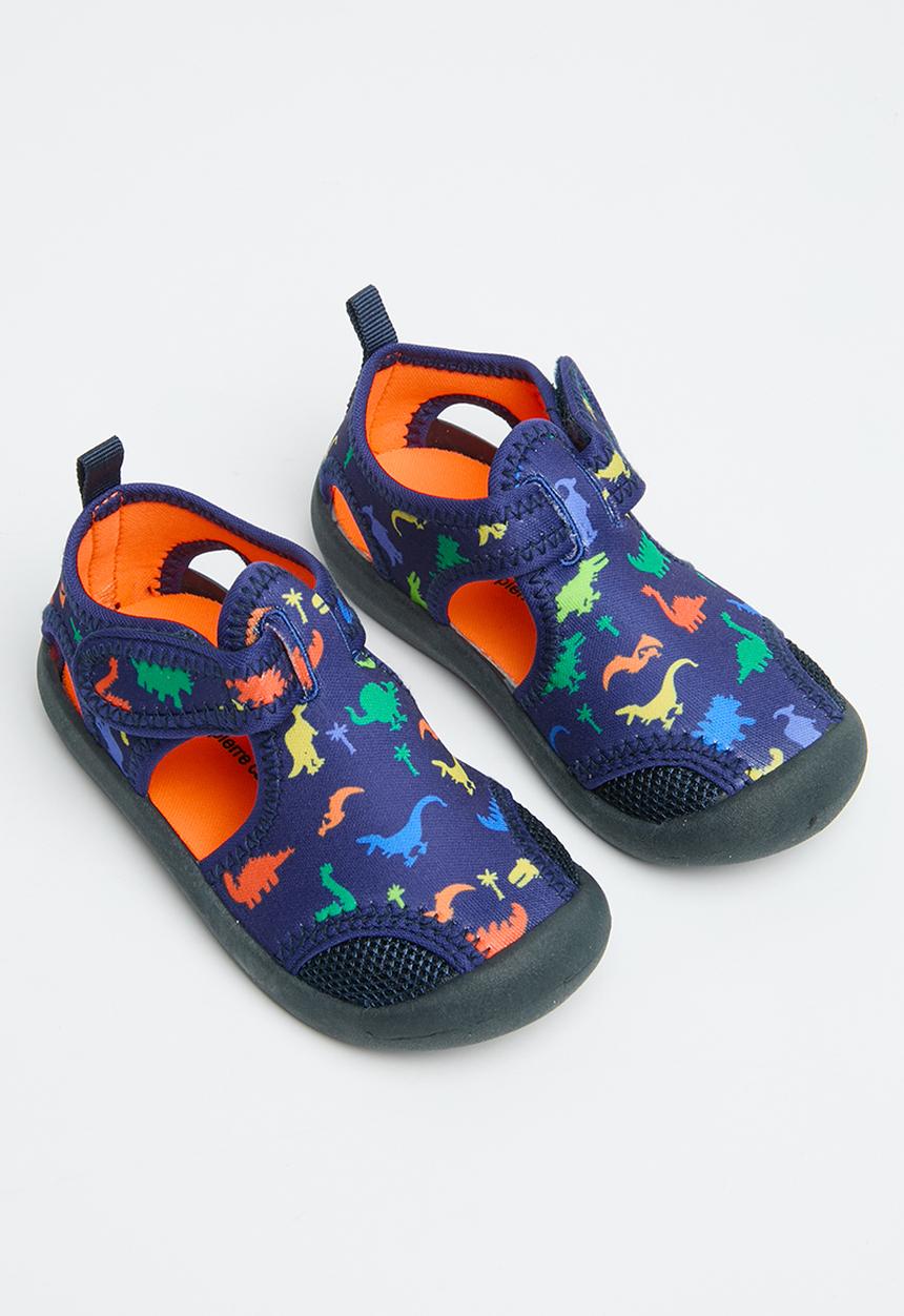 Pierre Cardin - Otter baby aqua sandal - navy & orange 
