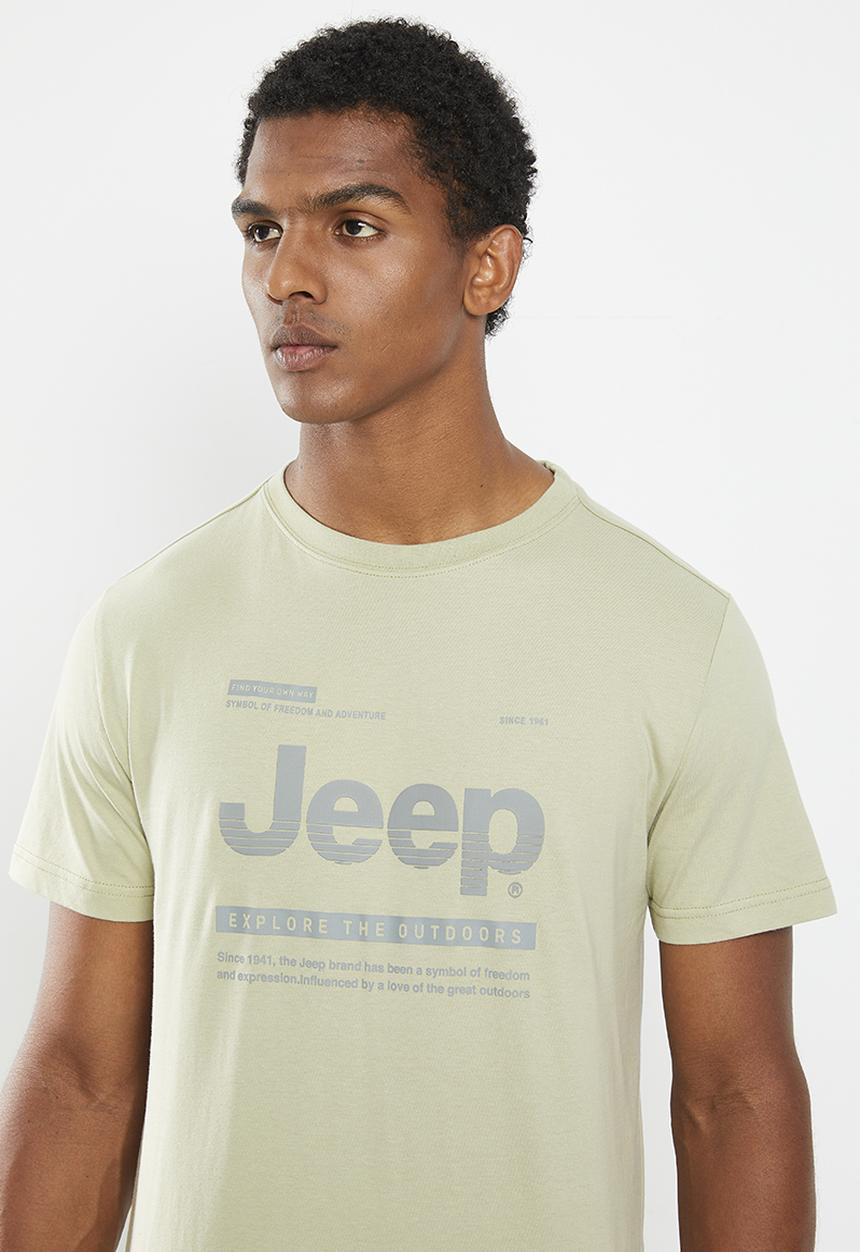 JEEP - Logo icon strong tee - green