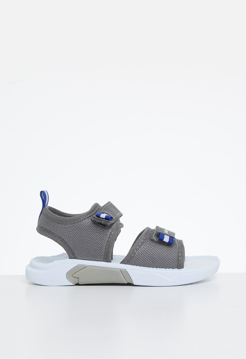 Pierre Cardin - Aspen baby boys sandal - grey & blue i1