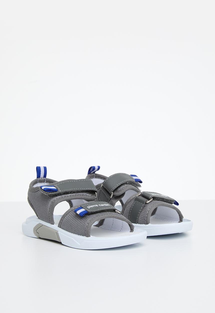 Pierre Cardin - Aspen baby boys sandal - grey & blue i1