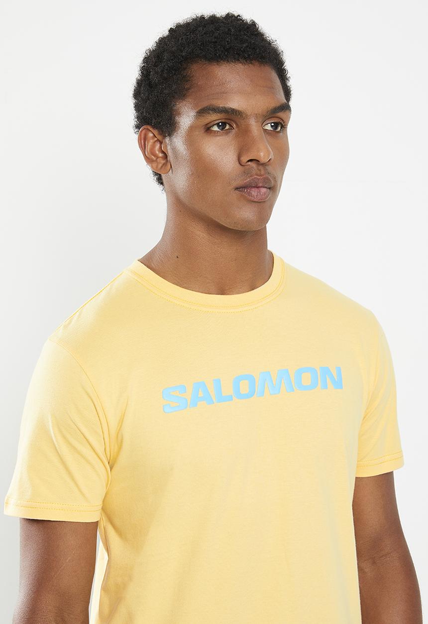 Salomon - Core logo short sleeve tee - bright yellow