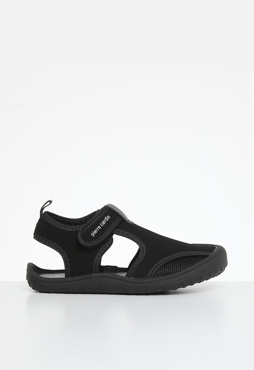 Pierre Cardin - Avery kids aqua sandal - black