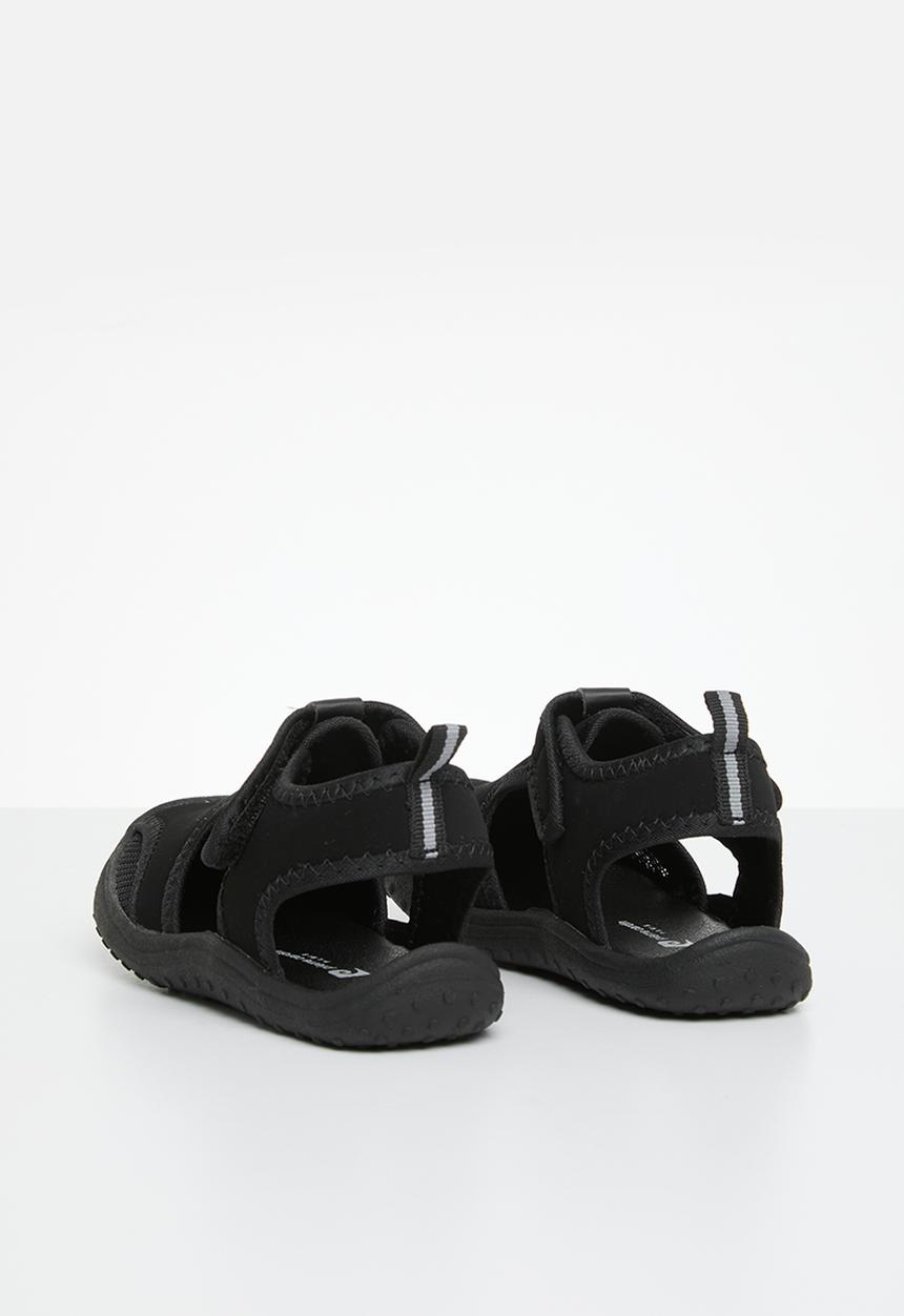 Pierre Cardin - Avery kids aqua sandal - black