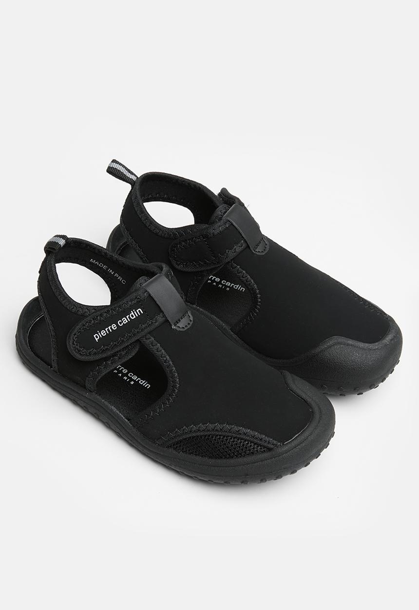 Pierre Cardin - Avery kids aqua sandal - black