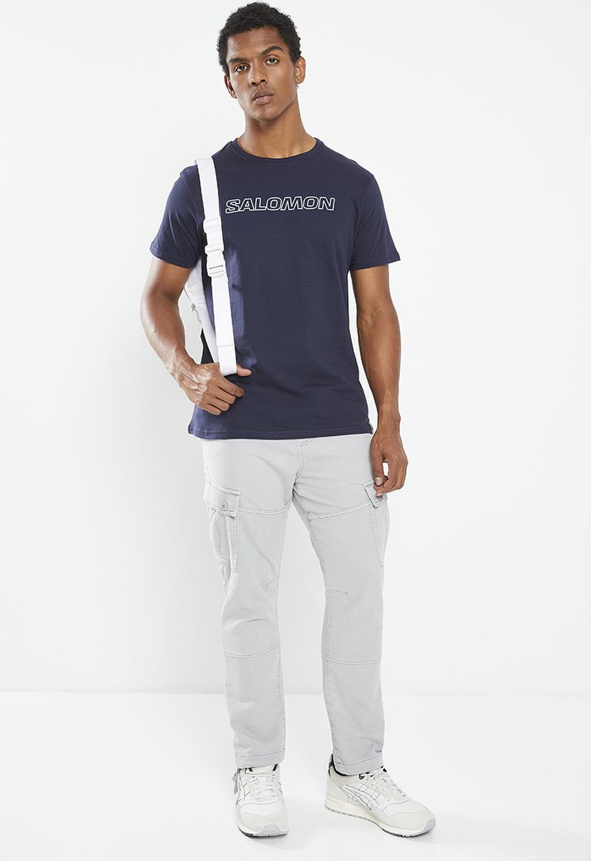 Salomon - Baltoro short sleeve tee - mid blue