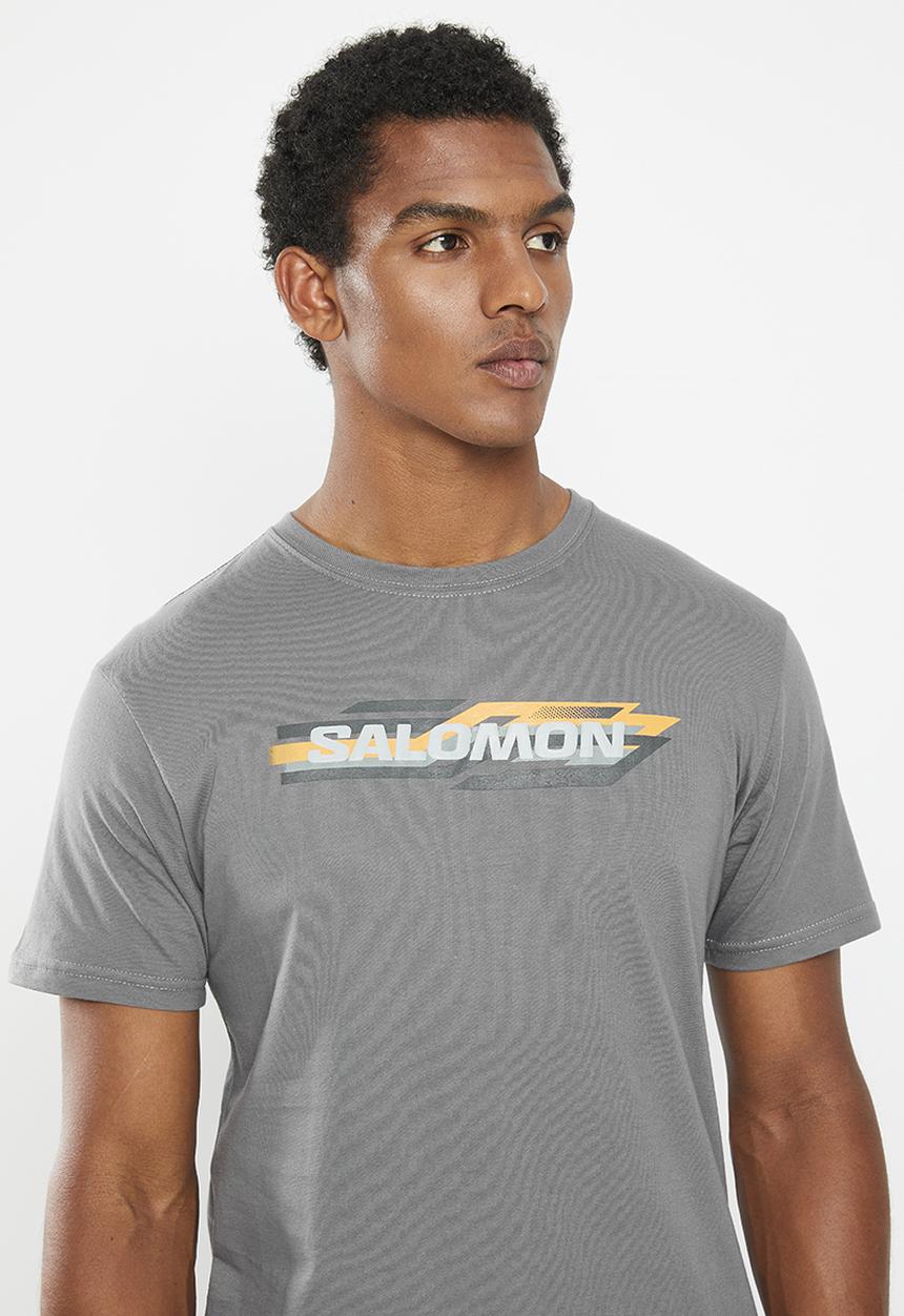Salomon - Slow down short sleeve tee - grey