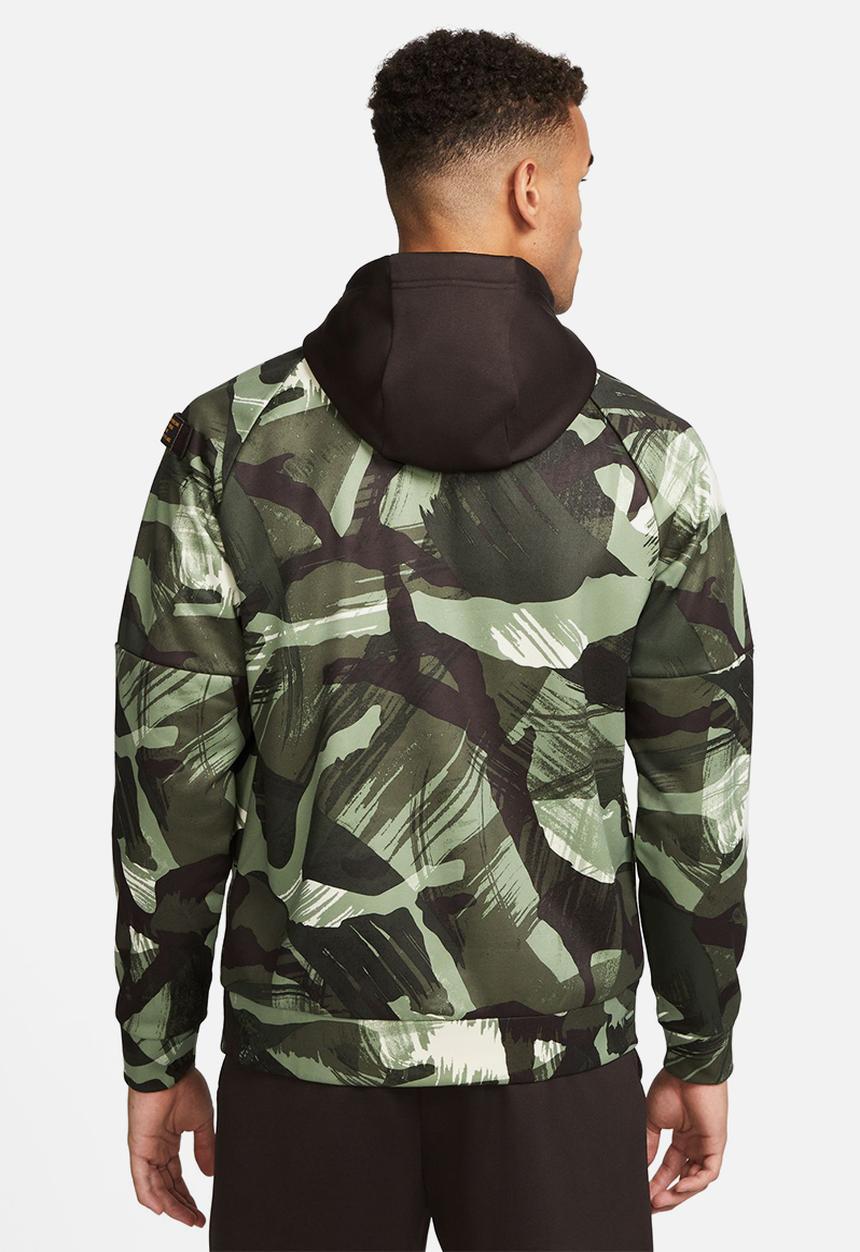 Nike -  Therma-FIT allover camo fitness hoodie - camo aop 