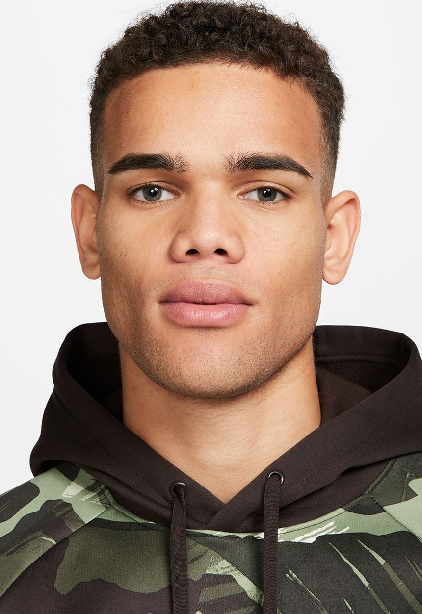 Nike -  Therma-FIT allover camo fitness hoodie - camo aop 