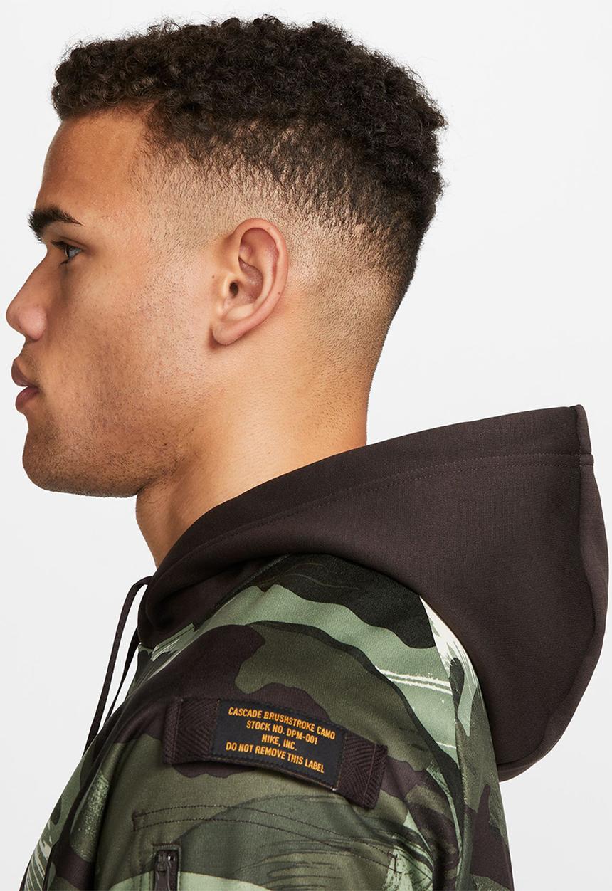 Nike -  Therma-FIT allover camo fitness hoodie - camo aop 