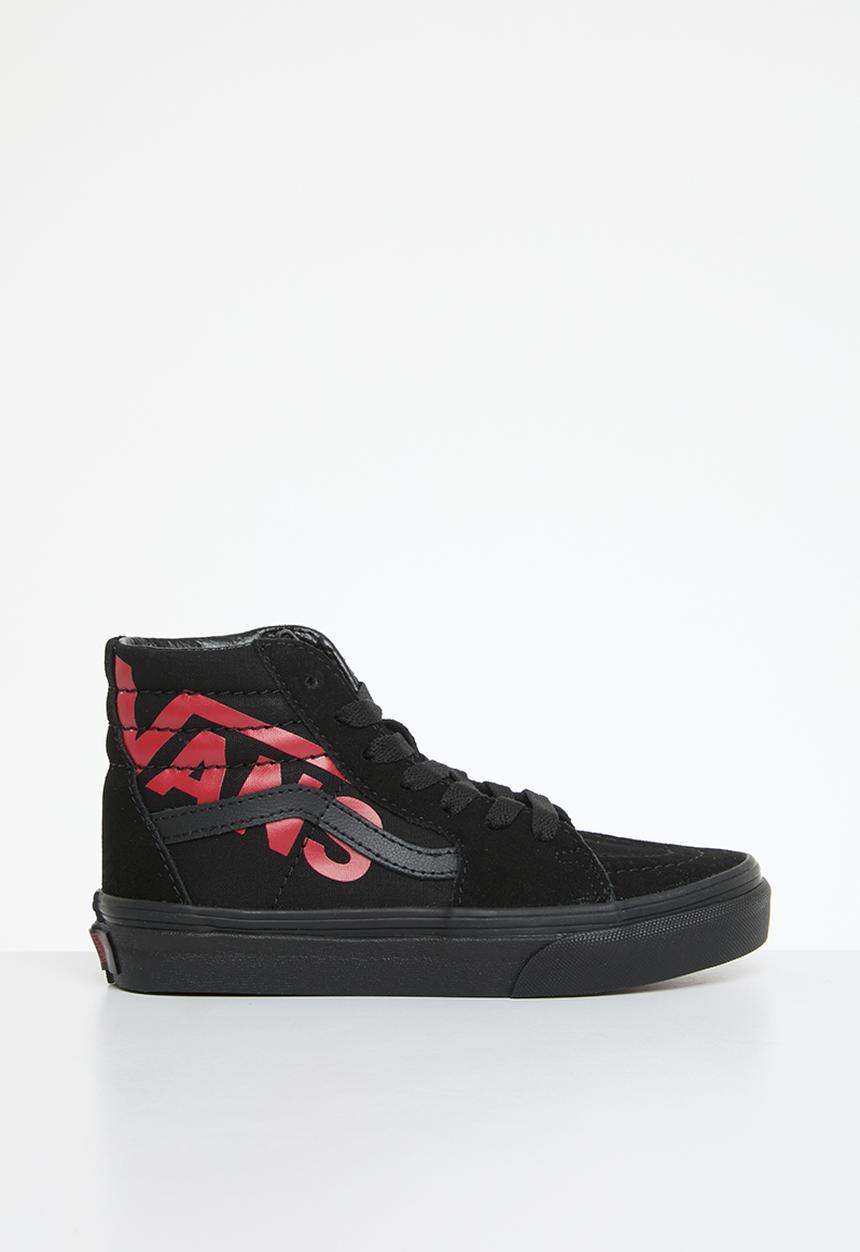 Vans - Uy sk8-hi - logo black & red