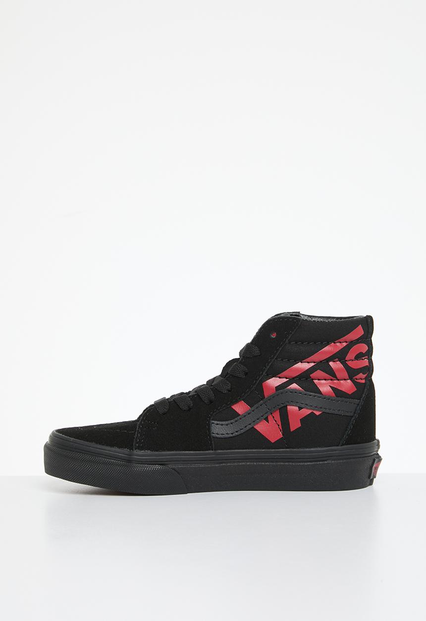 Vans - Uy sk8-hi - logo black & red