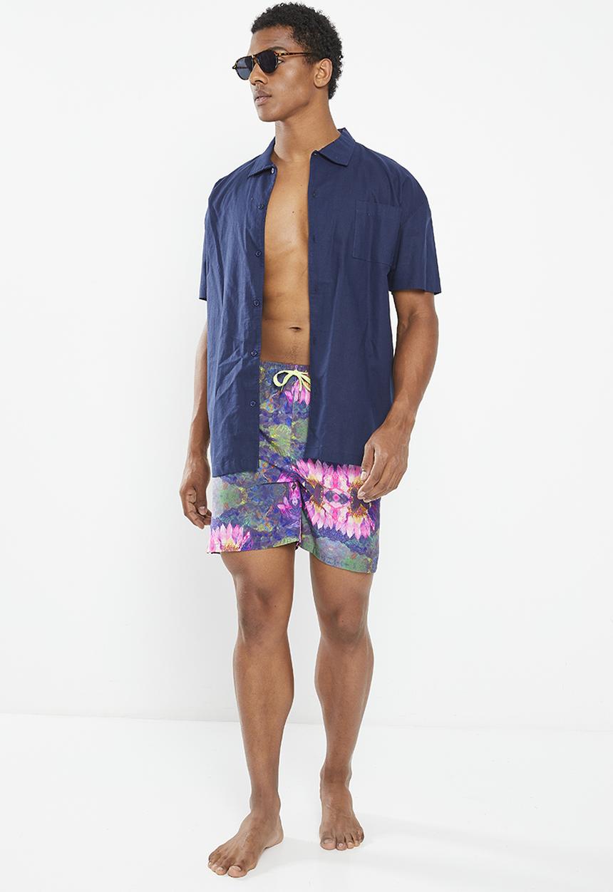 Salomon - Lotus short - mid blue