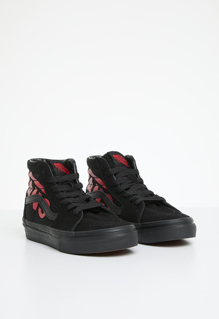 Vans - Uy sk8-hi - logo black & red