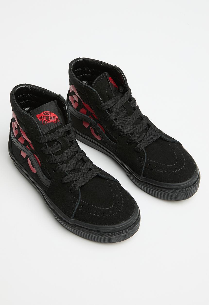Vans - Uy sk8-hi - logo black & red