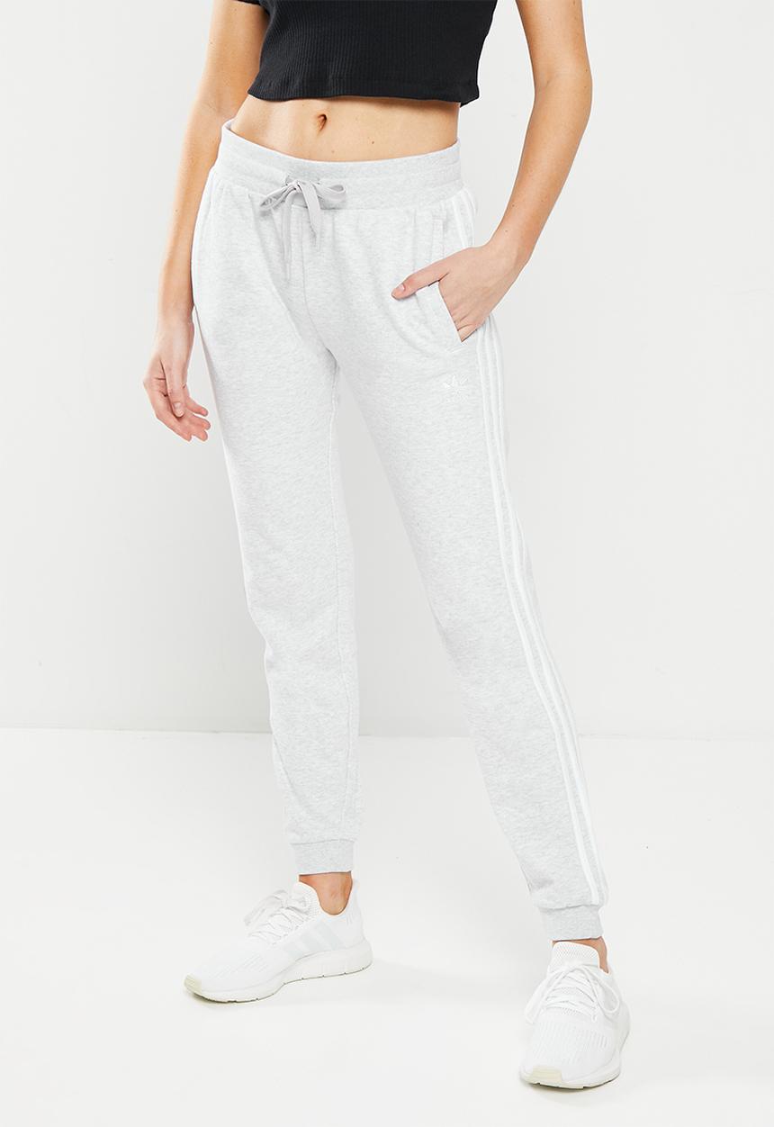 adidas Originals - Slim pants w - light grey heather