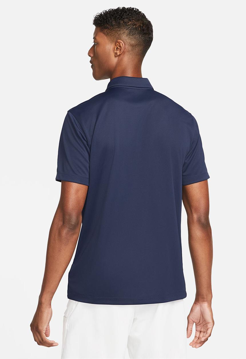 Nike - M nkct df polo solid - obsidian & white 