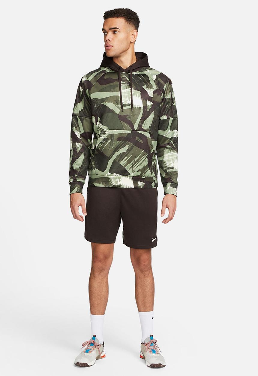 Nike -  Therma-FIT allover camo fitness hoodie - camo aop 