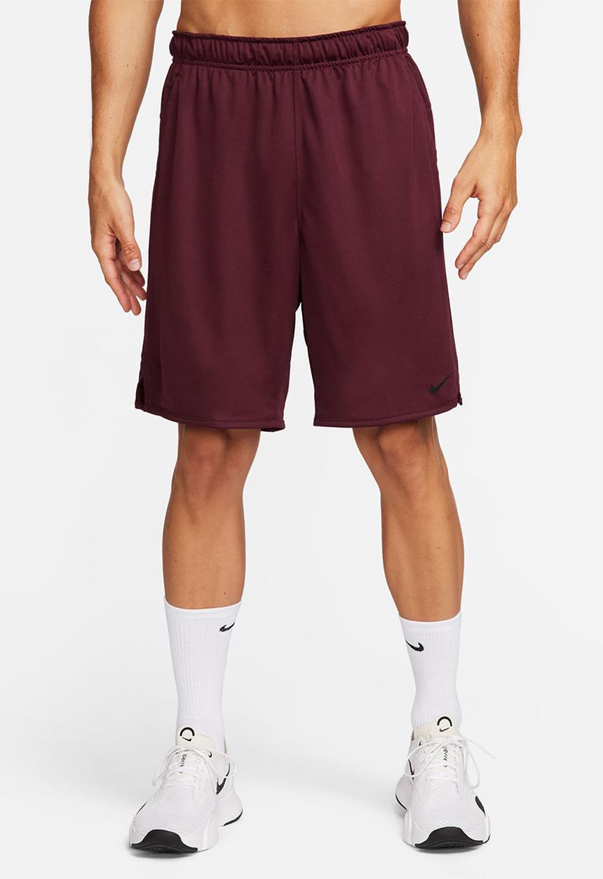 Nike - Nike dri-fit totality knit unlined shorts - burgundy 