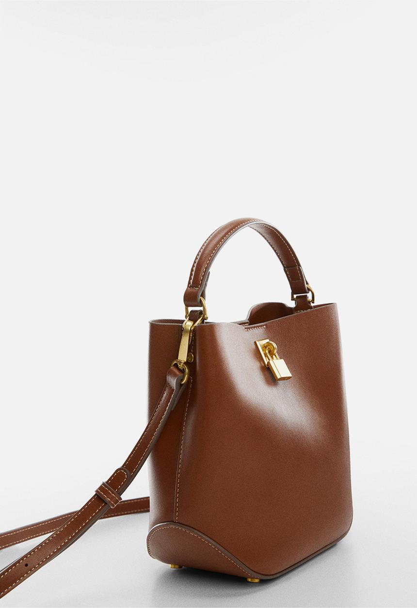 MANGO - Bag miguel-cu - medium brown