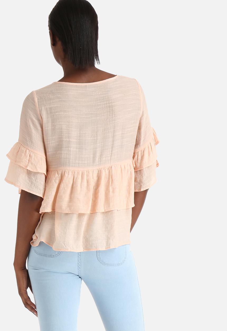 Y.A.S - Jamica Frill Top