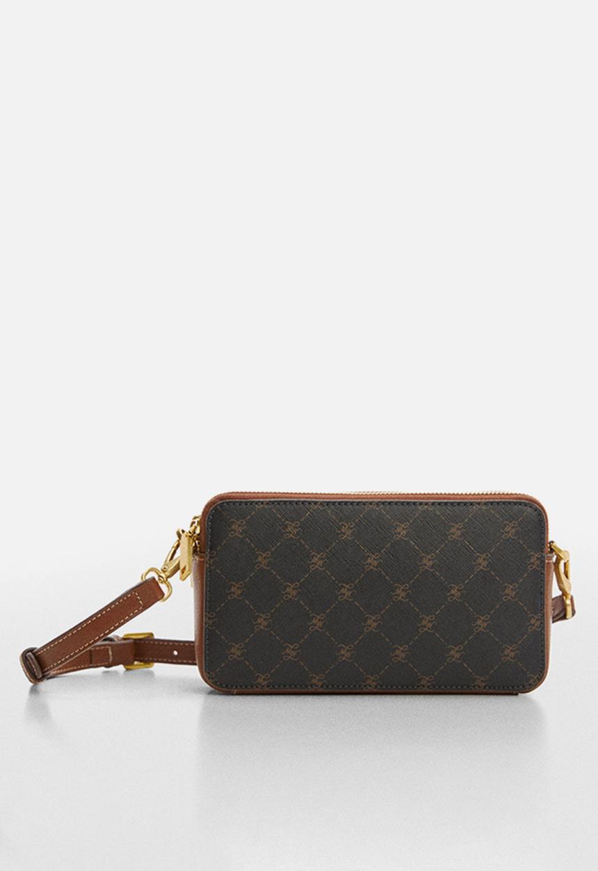 MANGO - Bag migueli -cu - medium brown