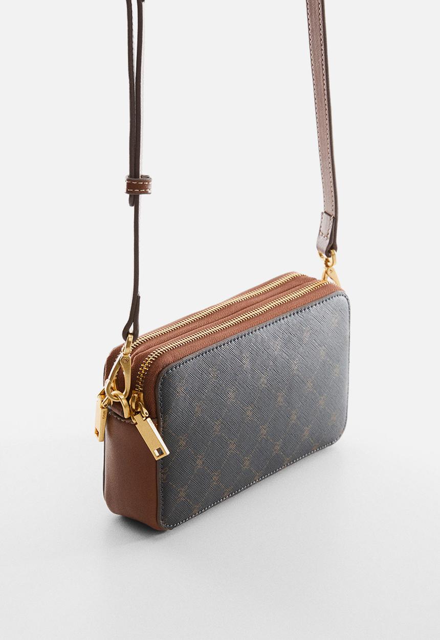 MANGO - Bag migueli -cu - medium brown