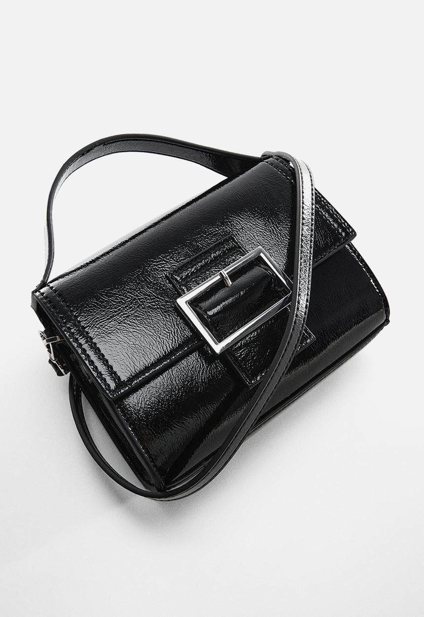 MANGO - Bag helena - black
