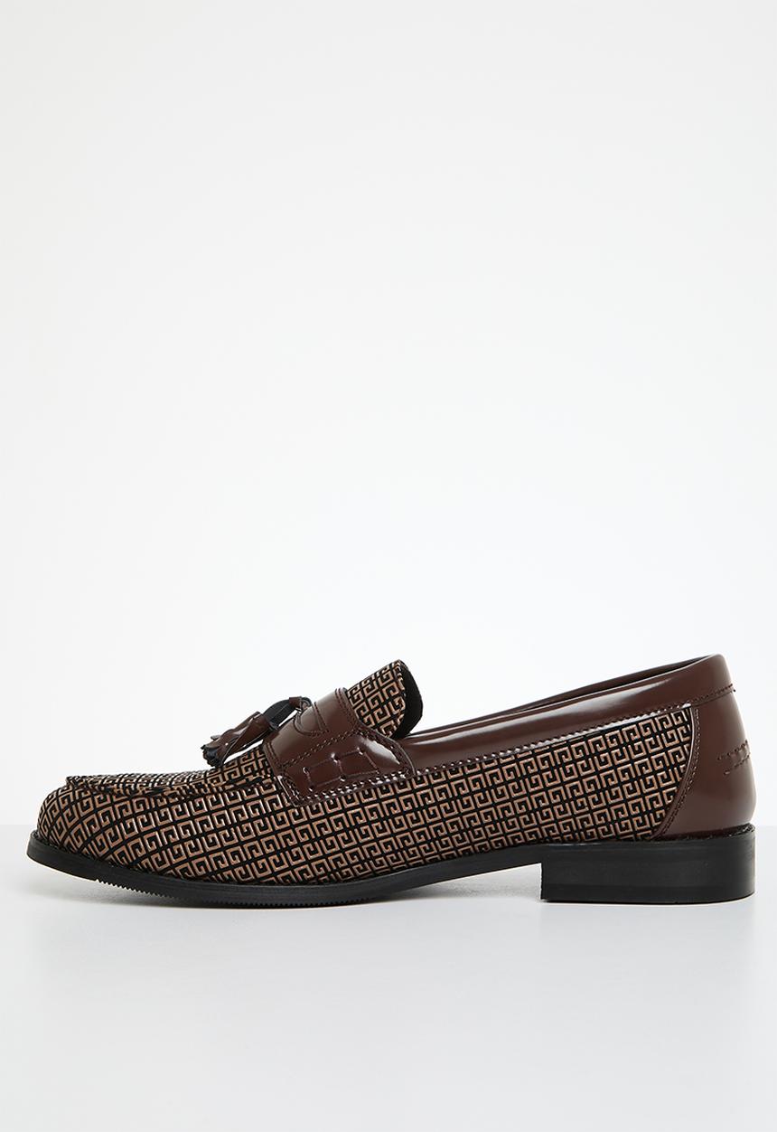 PC -  Formal slip on bow - choc horse 