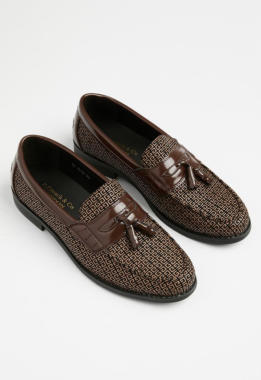 PC -  Formal slip on bow - choc horse 