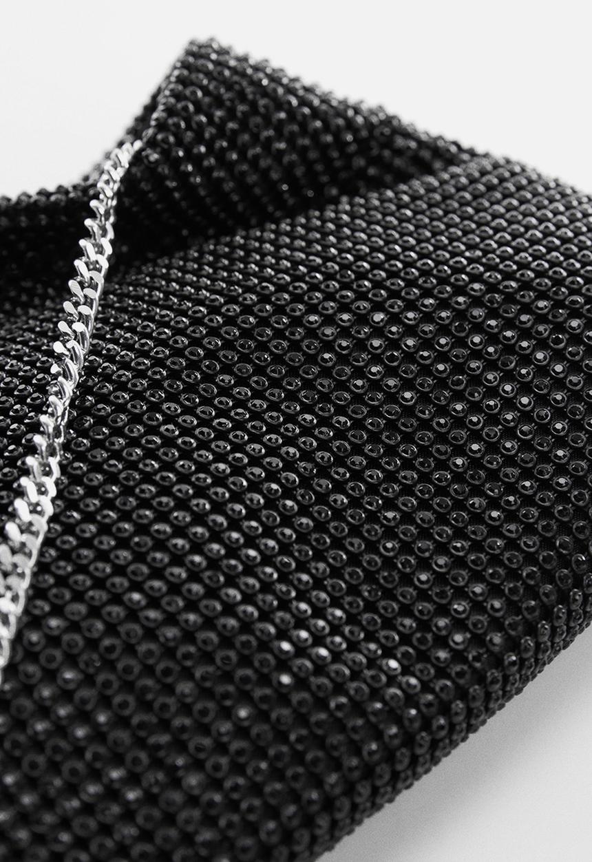 MANGO - Bag judith - black