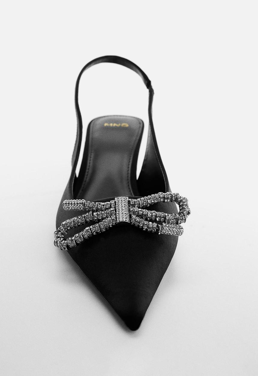 MANGO - Jai slingback - black