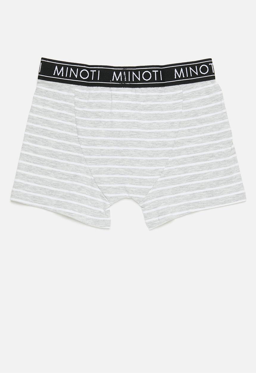 MINOTI - Boys 3 pack boxers - blue space