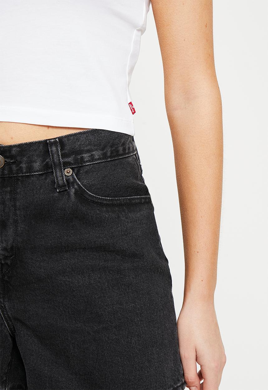 Levi’s® - Graph ringer mini tee za vibrant y2k boxy logo - bright white
