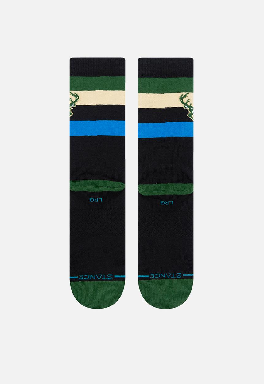 Stance Socks - Bucks st crew - dark green