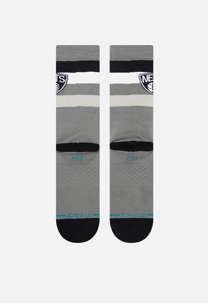 Stance Socks - Nets st crew - black