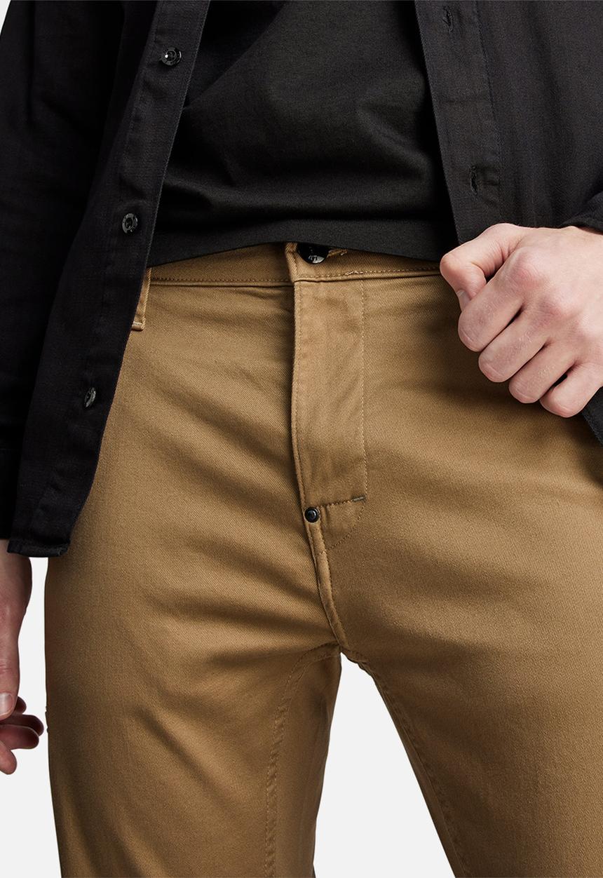 G-STAR - Skinny chino 2.0 bracket superstretch twill - safari