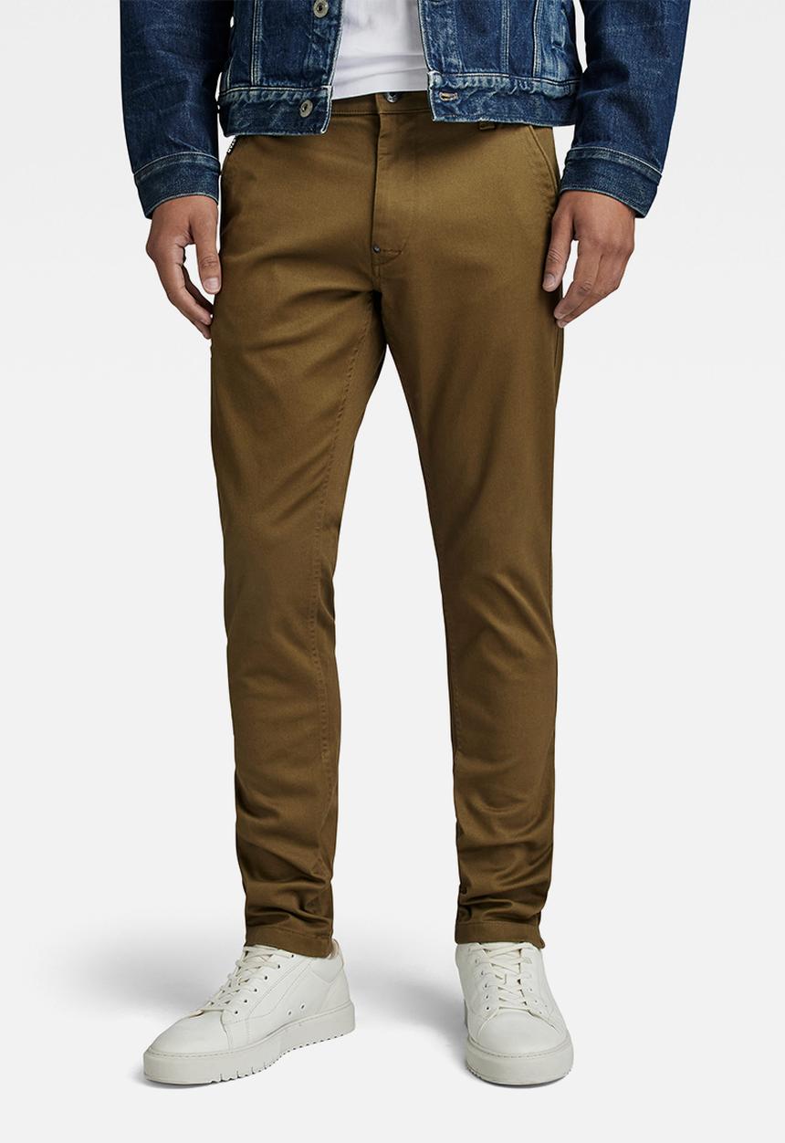G-STAR - Skinny chino 2.0 bracket superstretch twill - dark olive