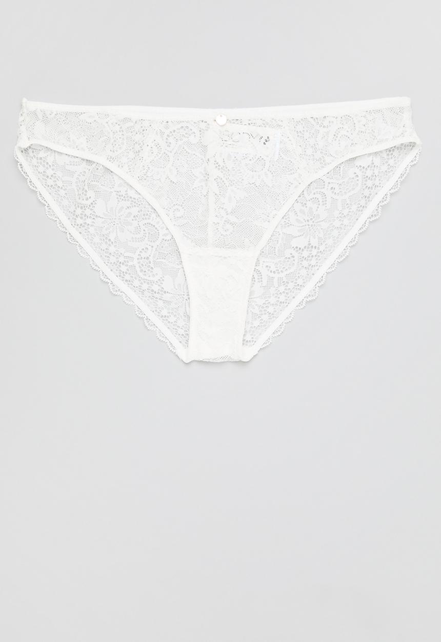 Cotton On - Cassie lace brief - cream