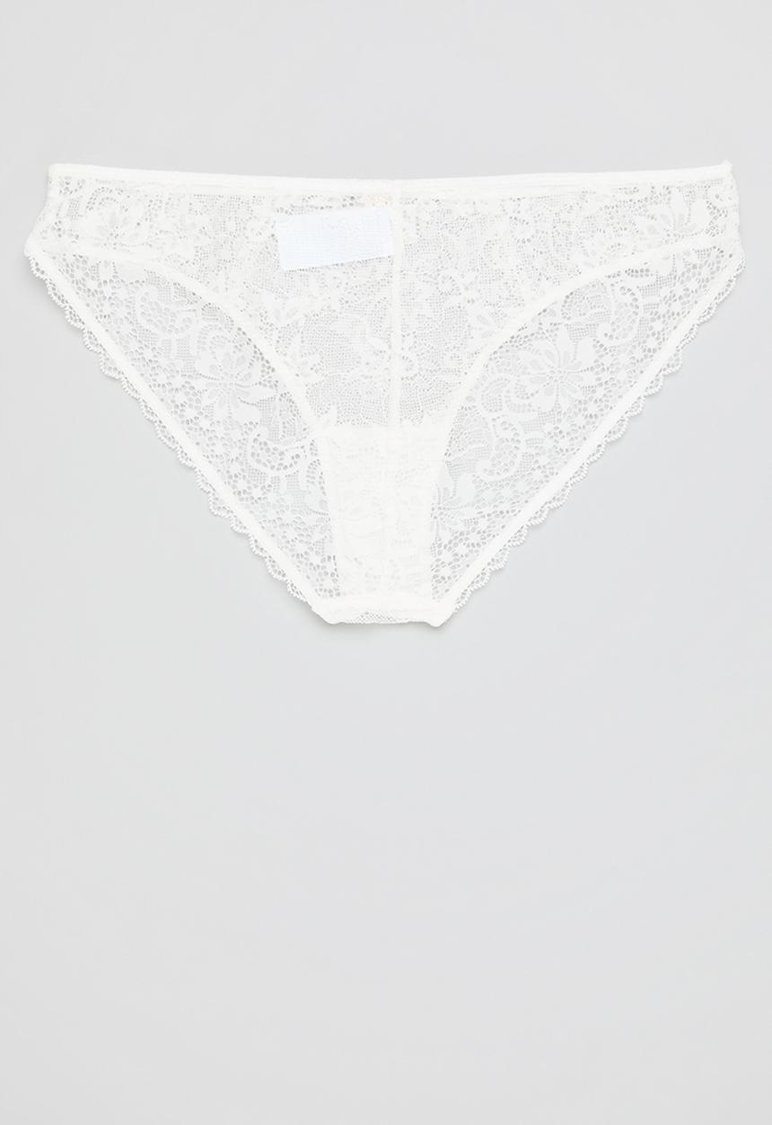 Cotton On - Cassie lace brief - cream
