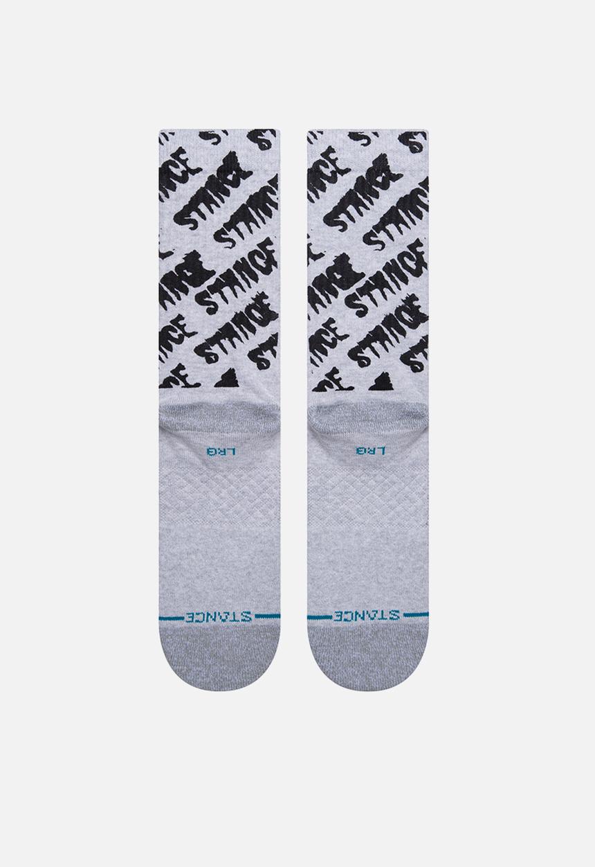 Stance Socks - Repeater screen - heather grey