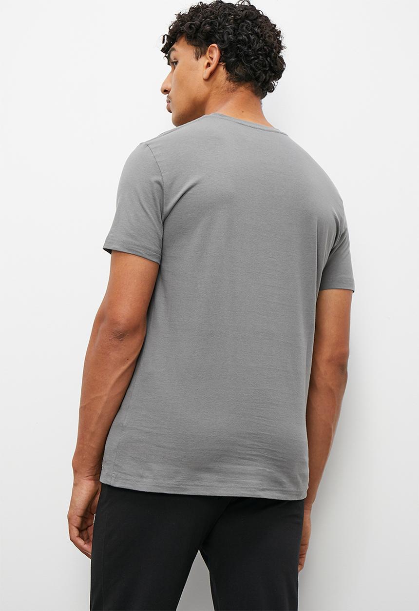 STYLE REPUBLIC - Coffee power sleep tee - charcoal